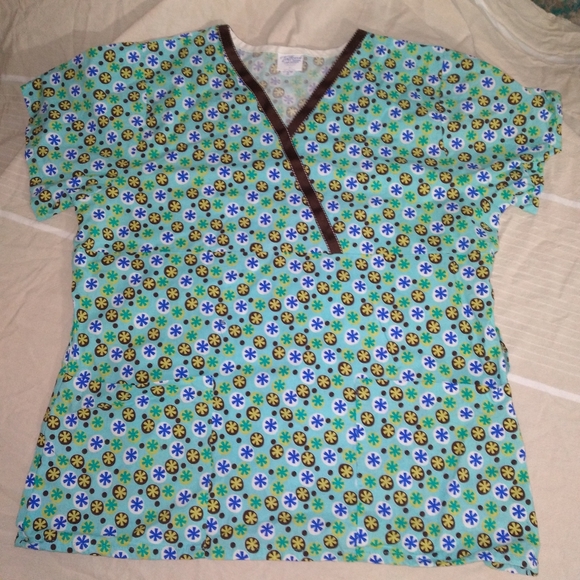 Tafford Tops - TAFFORD Nursing Nurse's Scrubs Scrub Top M
